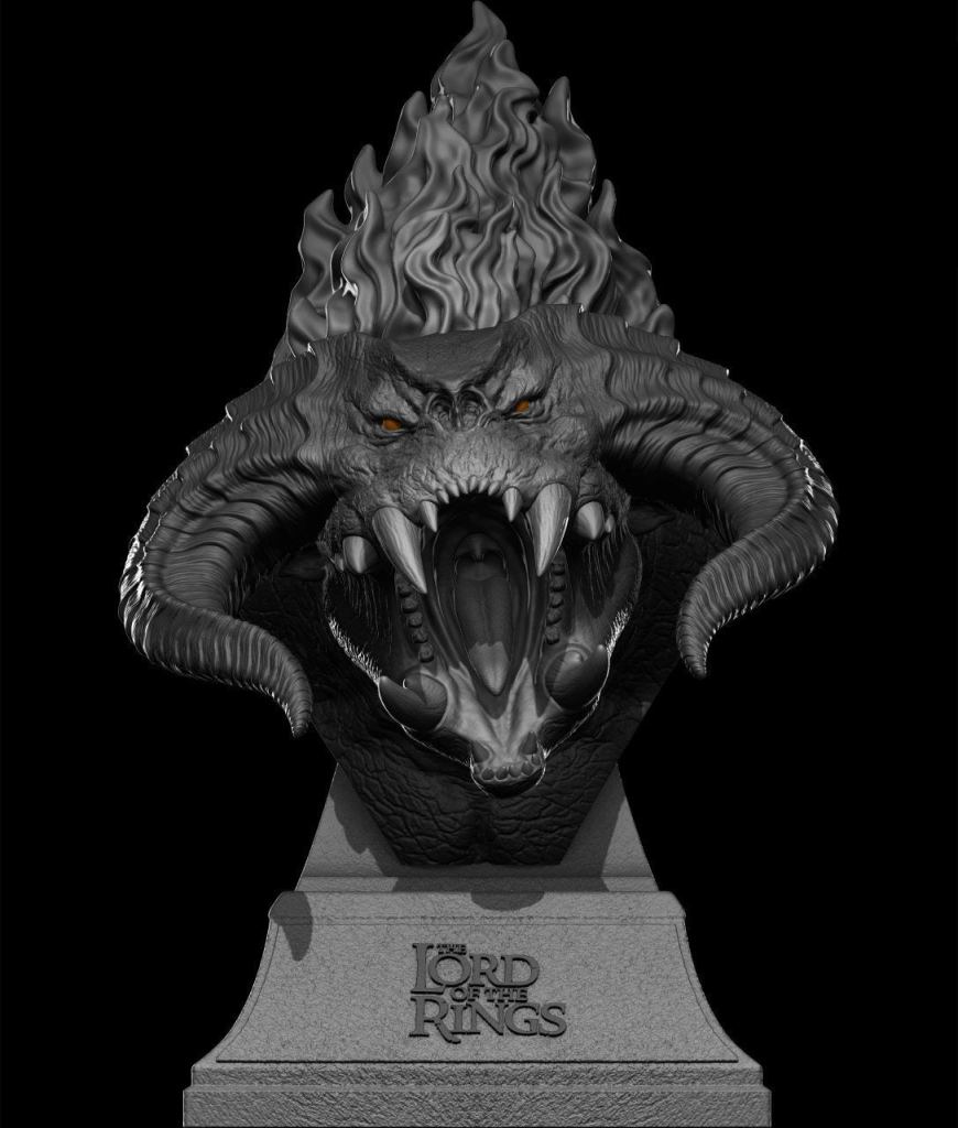 Balrog 3d print stl files - 3D PRINT MAKER CLUB