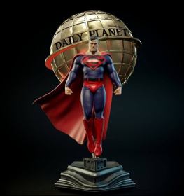 Superman daily planet 3d print stl