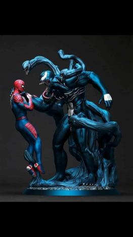 Venom v spiderman 3d print stl