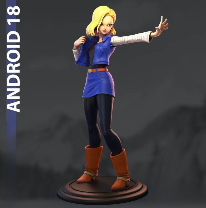 Android 18 3d printing stl files Android 18 3d printing stl files