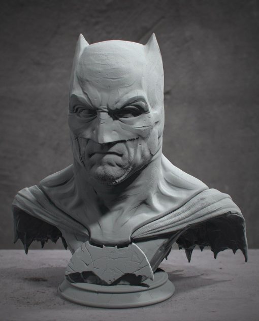 batman affleck bust 3d print