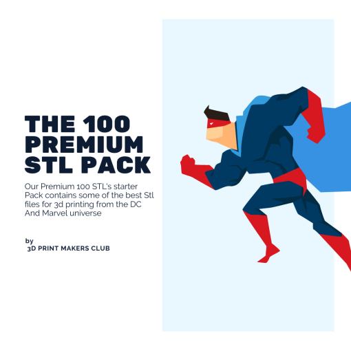 Premium stl bundle pack for 3d printing models