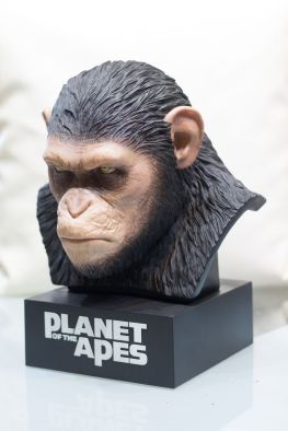 Caesar ape bust 3d printing stl files