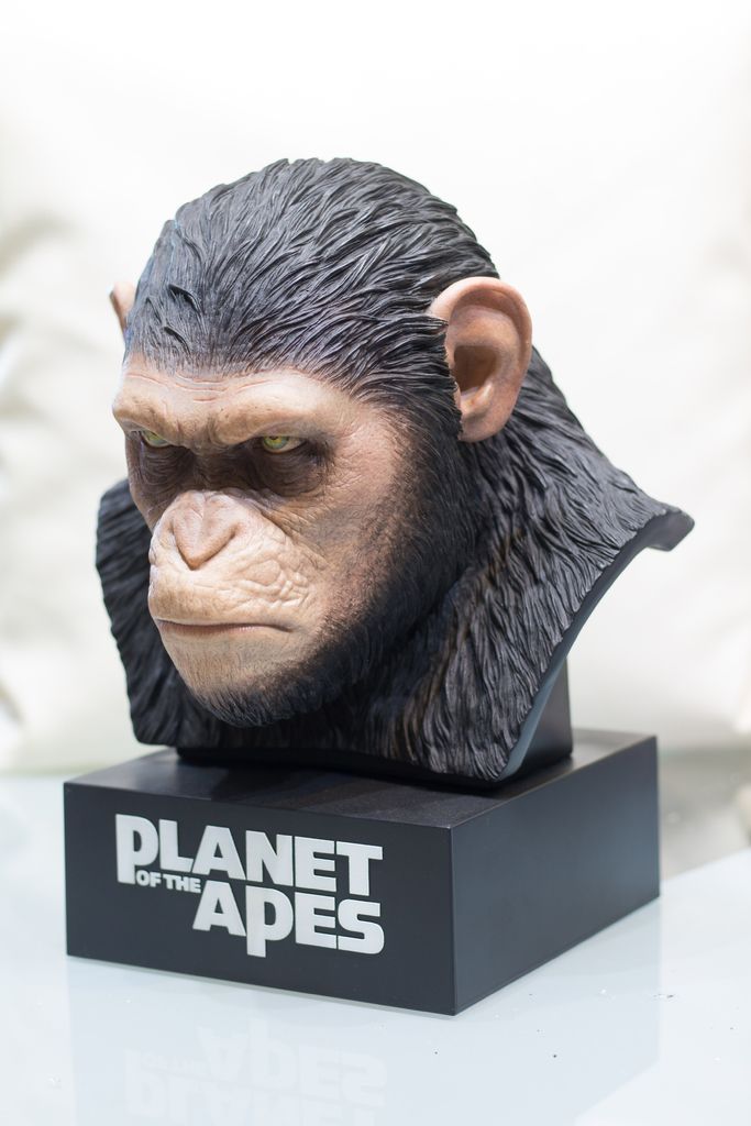 caesar ape bust 3d printing stl files Caesar ape bust 3d printing stl files