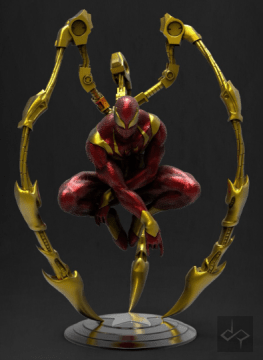 Iron - Spider-man 3d printing stl files