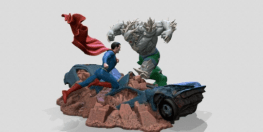 superman vs doomsday 3d print stl files