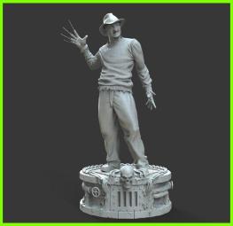 Freddy krueger 3d printing stl files