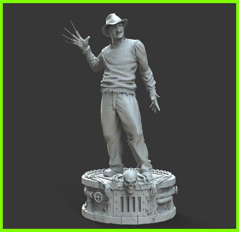 Freddy krueger 3d printing stl files