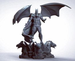 Vampire batman 3d print stl files