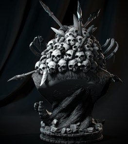 kong bust 3d print model
