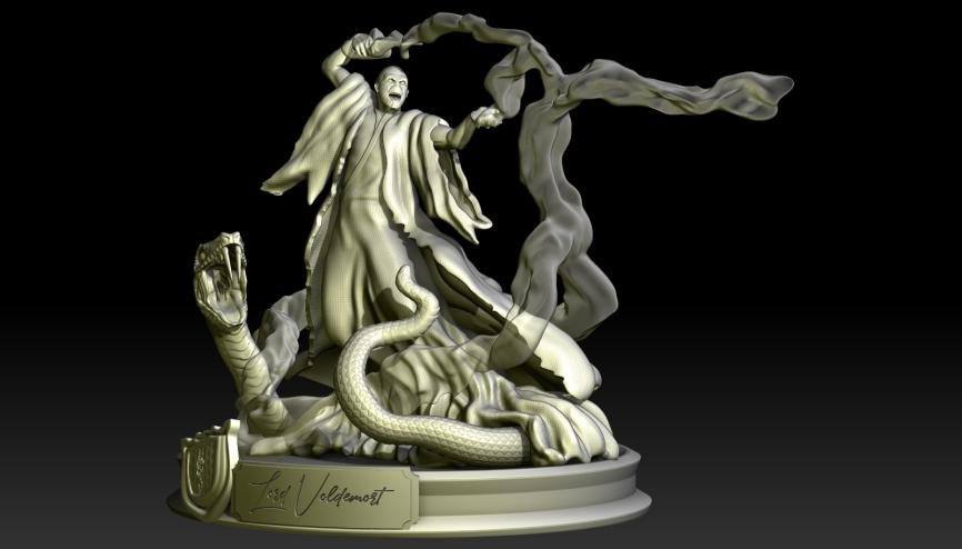 voldemort 3d printing stl Voldemort 3d print stl files