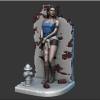 Jill valentine 3d printing stl
