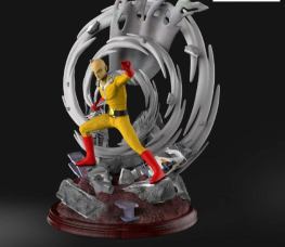 Saitama 3d print stl files