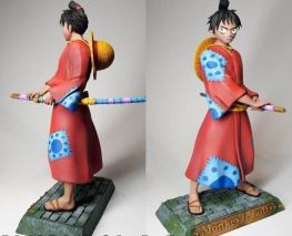 Luffy samurai 3d print stl files