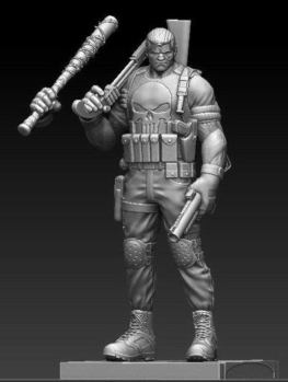 Punisher 3d printing stl file
