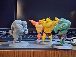 Pokemon Swole 3d printing stl files