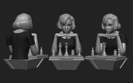 Queens Gambit 3d printing stl