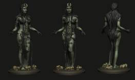 Enchantress Stl files for 3d printing models