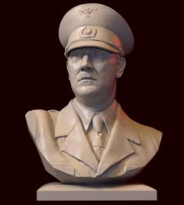 Hitler Bust 3d printing stl files