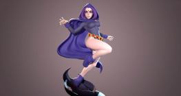 Raven 3d print stl files