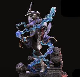 Chun Li 3d print stl files for 3d printing