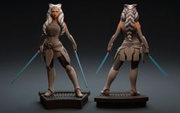 Ahsoka starwars 3d print stl files