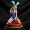 Bunny Supergirl stl files for 3d print