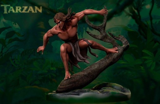 Tarzan 3D print stl files