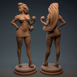 Jessie Pokemon stl file for 3d printing models