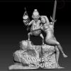 howard duck 3d print stl