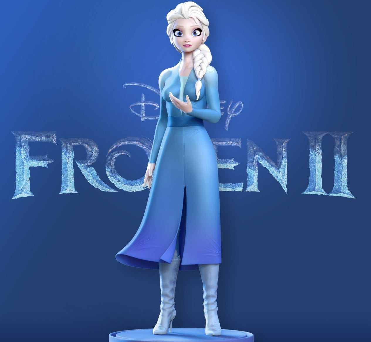 elsa stl files for 3d printing Elsa frozen 3d printing stl files