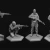 Army Soldiers Miniatures 3d print stl files