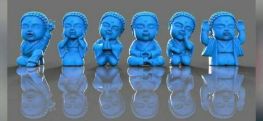 Buddha 3d printing stl files