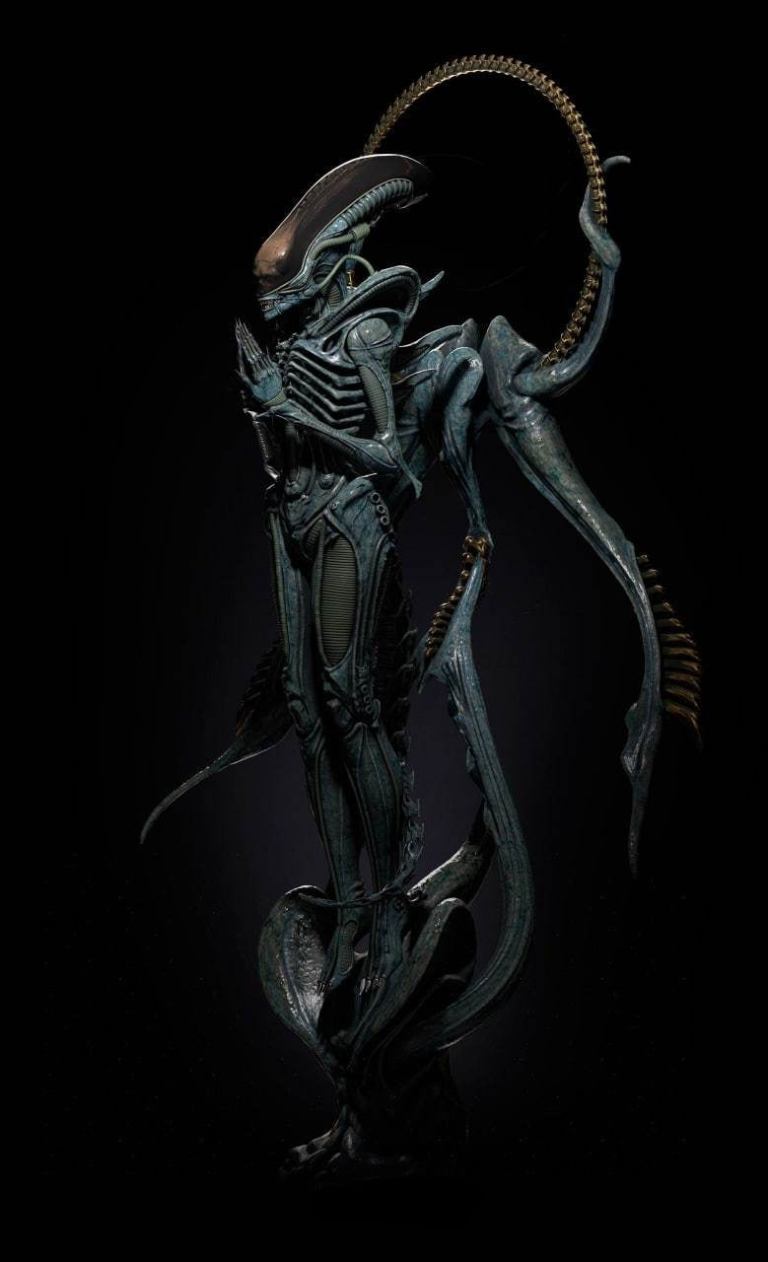 Alien Xenomorph 3d printing stl files - 3D PRINT MAKER CLUB