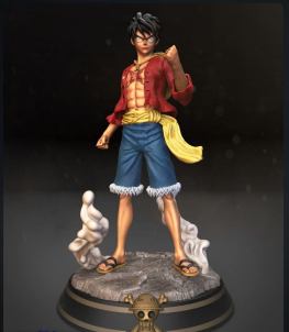 Monkey Luffy 3d printing stl files