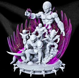 Freeza Evolution Dragonball z Stl files for 3d printing