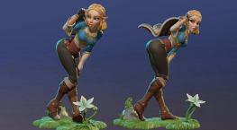 Zelda 3d printing stl files