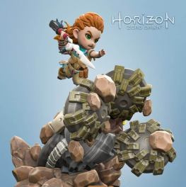 Aloy Chibi 3D Print stl files