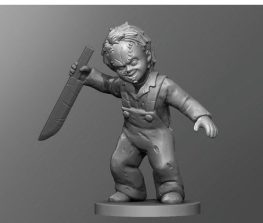 Chucky 3d print stl files