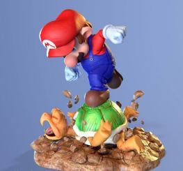 mario 3d print stl file