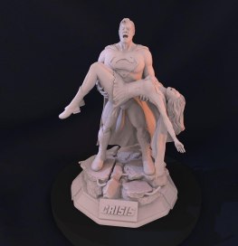 Superman Crisis 3d printing stl files