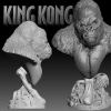 King Kong Bust 3d stl files for 3d printing