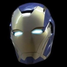 Pepper potts helmet 3d printing stl files