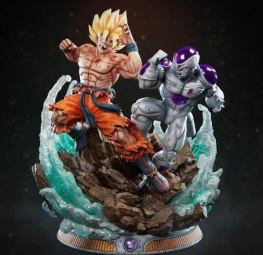 Goku Vs Frieza 3d printing stl files