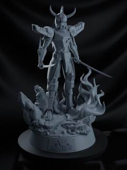 Ryo sanada the wildfire Ronin Warriors Stl files for 3d printing