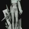 Yuffie-Final Fantasy stl files for 3d printing model