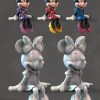 Minnie Stl files for 3d printing model