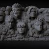 Naruto Mountain 3d printing stl files