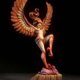 Harpy eagle 3d print stl files