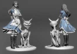 Alice Darkness 3d printing stl files